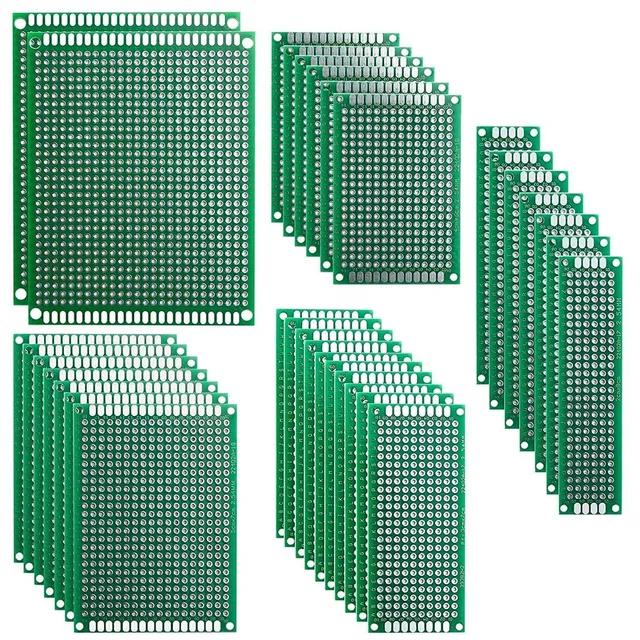elegoo-kit-cartes-pcb-double-face-32-pi-ces-5-tailles-prototypage-arduino-diy image 1