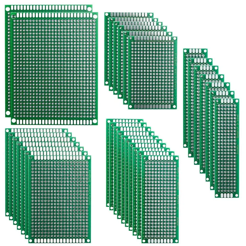 elegoo-kit-cartes-pcb-double-face-32-pi-ces-5-tailles-prototypage-arduino-diy image 1