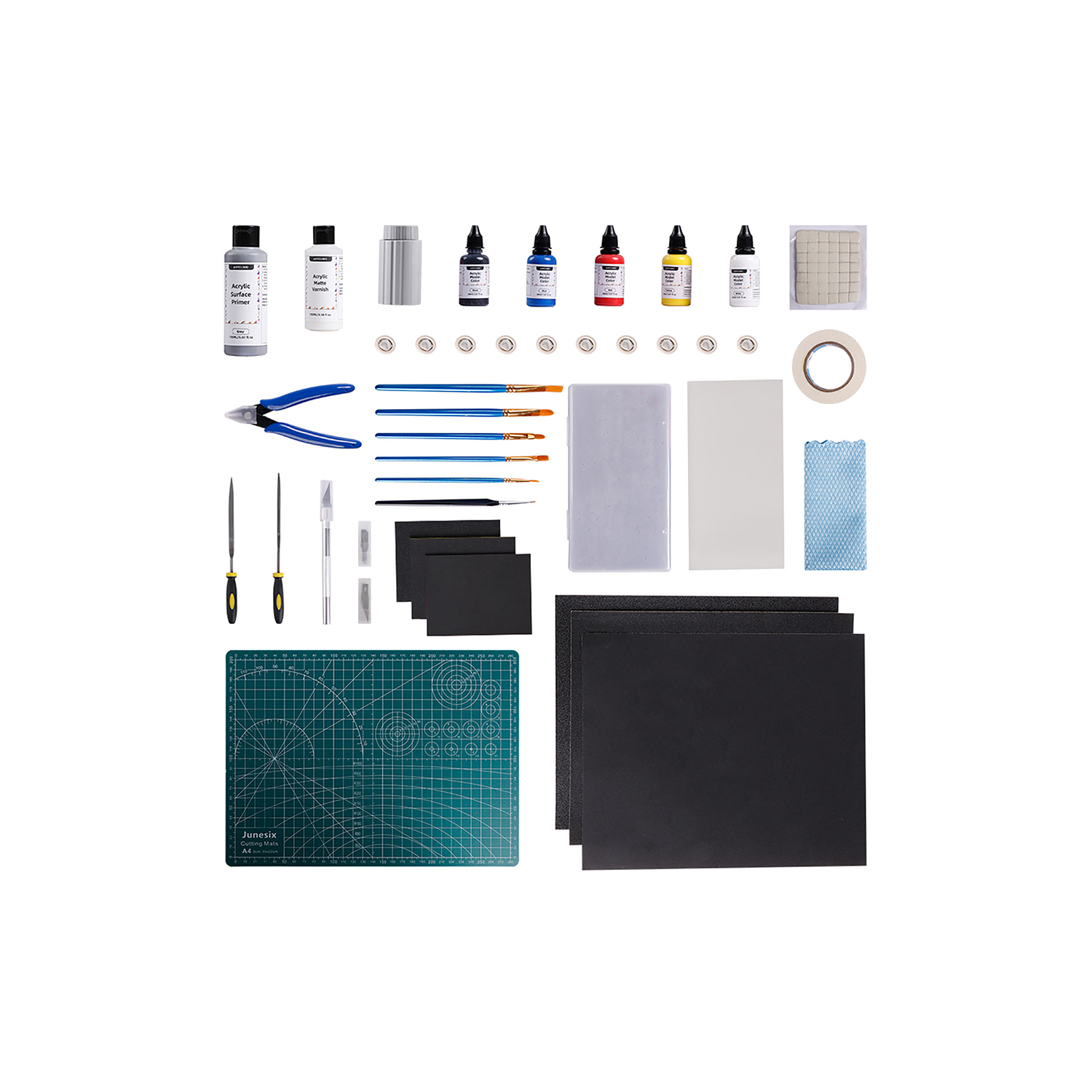 anycubic-kit-de-peinture-pour-impression-3d-set-complet-finition-mod-le image 1