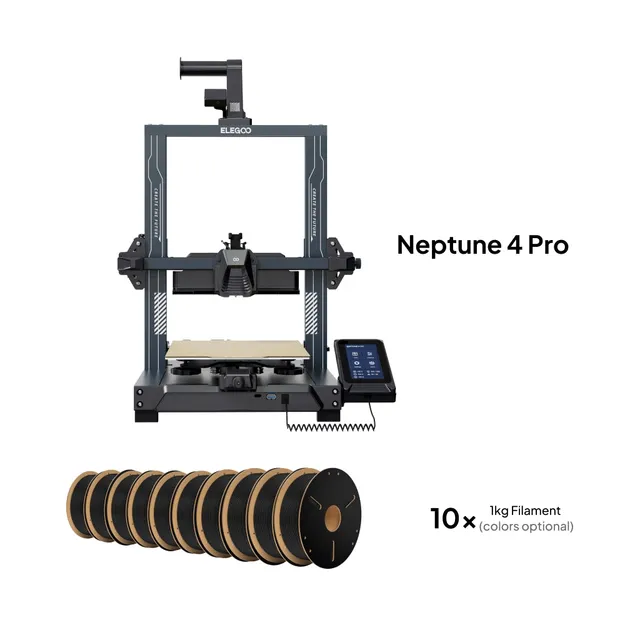 elegoo-neptune-4-pro-10-kg-filament-imprimante-3d-fdm-pack-stock image 1