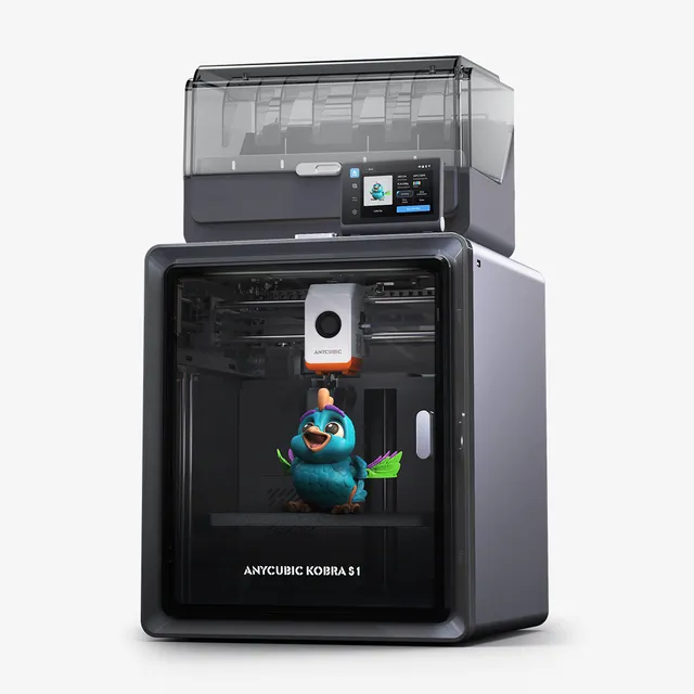 anycubic-kobra-s1-combo-imprimante-3d-fdm-multicolore-4-couleurs-600-mm-s image 1