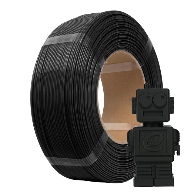 esun-pla-refill-filament-pla-1-75-mm-1-kg-sans-bobine-noir image 1