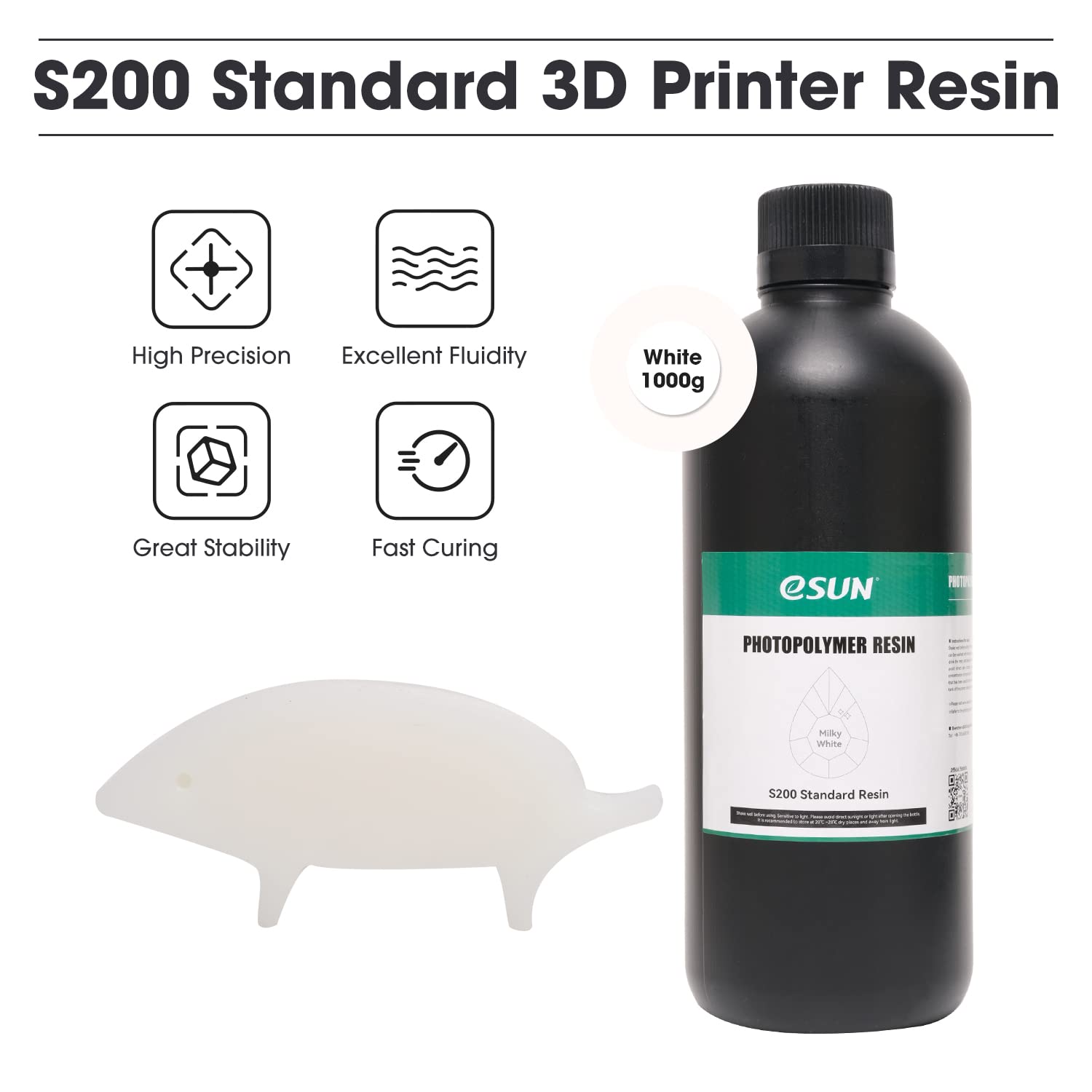 esun-s200-r-sine-standard-lcd-405nm-1000g-blanc image 2