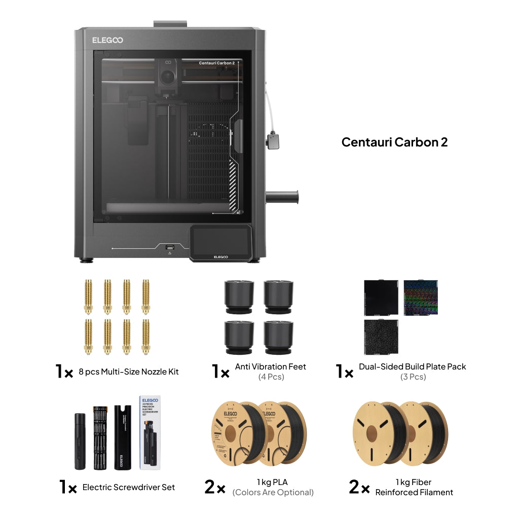 elegoo-centauri-carbon-2-all-in-one-bundle-imprimante-3d-fdm-compl-te image 2