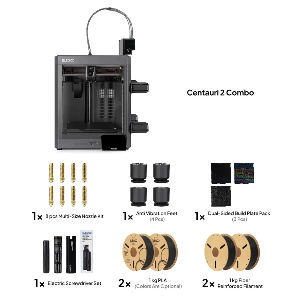 elegoo-centauri-2-combo-bundle-tout-en-un-imprimante-3d-fdm-multicolore image 1