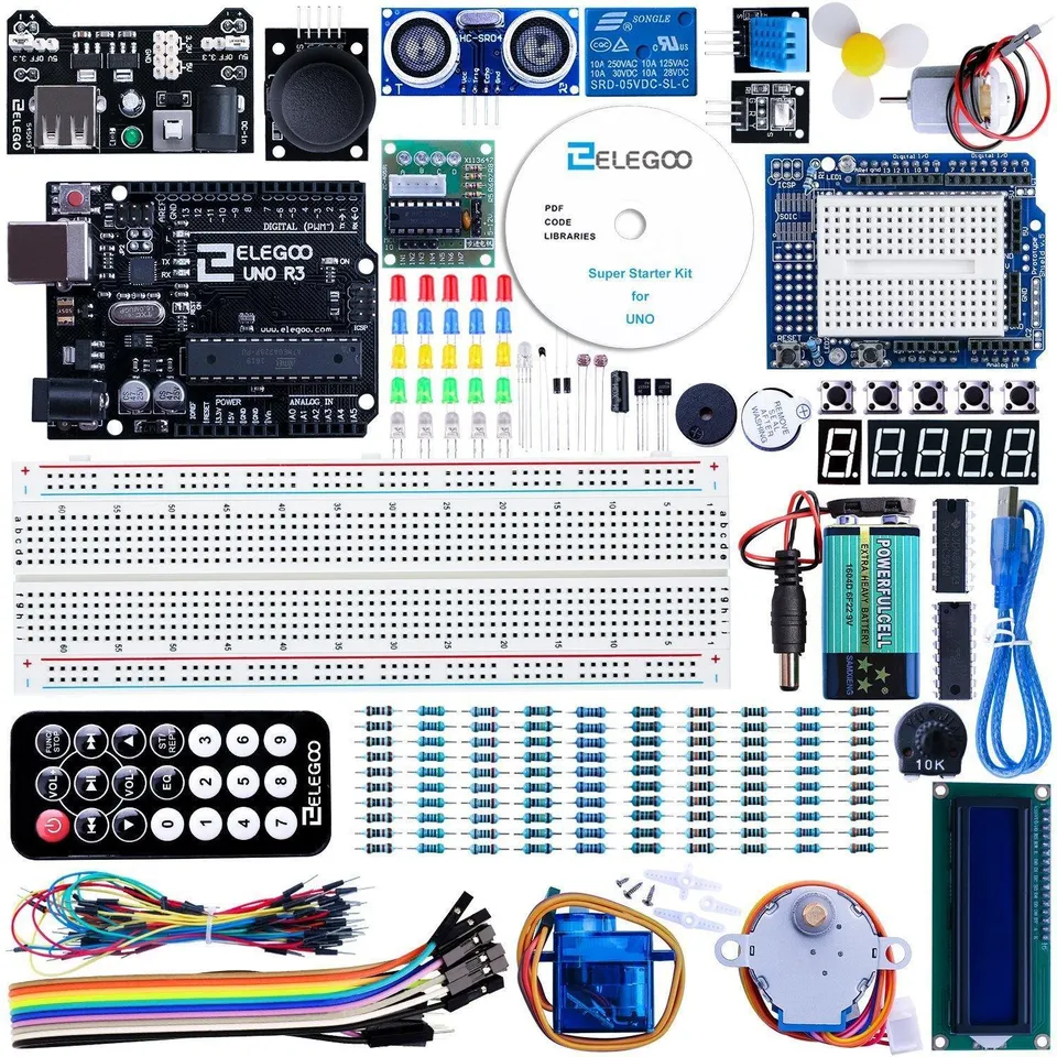 elegoo-uno-r3-super-starter-kit-arduino-compatible image 1