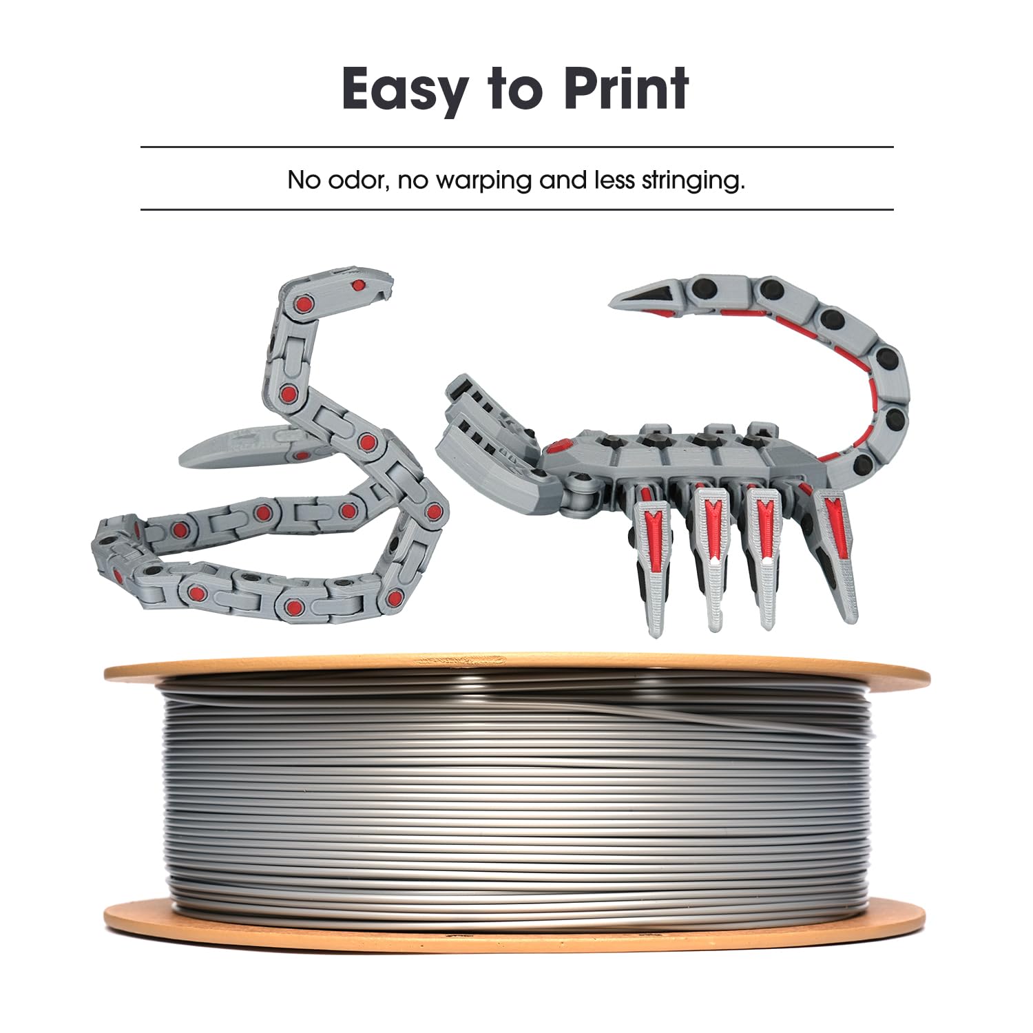 esun-pla-basic-filament-1-75-mm-1-kg-blanc-froid image 4