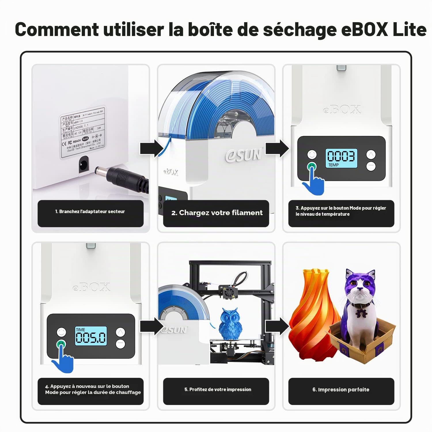 esun-ebox-lite-bo-te-de-s-chage-filament-3d-40-55-c image 4