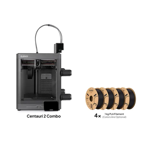 elegoo-centauri-2-combo-4-kg-pla-basic-colors-imprimante-3d-fdm-multicolore-pack image 1