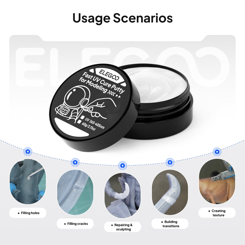 elegoo-mastic-uv-fast-cure-putty-r-paration-et-finition-impressions-3d image 7