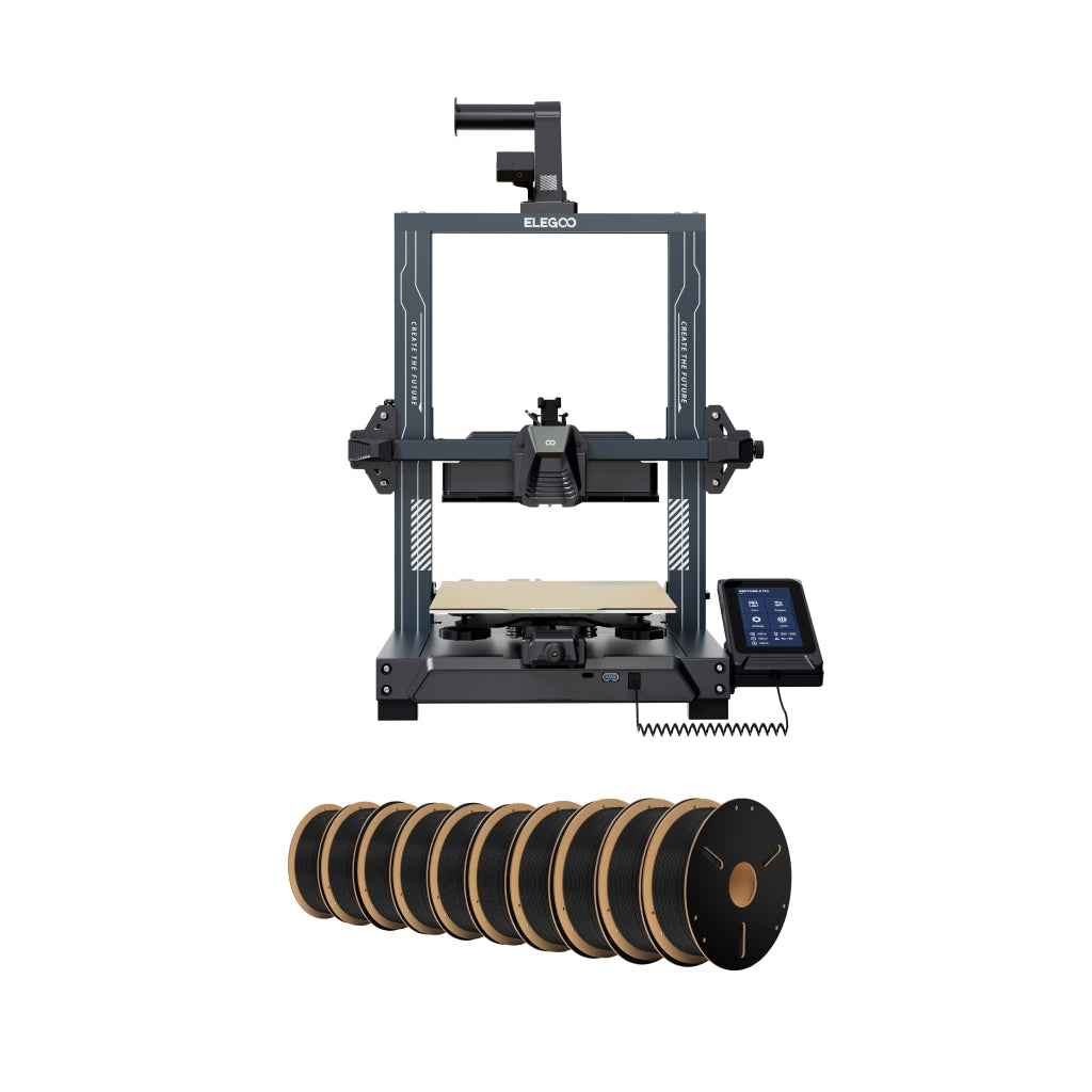 elegoo-neptune-4-pro-10-kg-filament-imprimante-3d-fdm-pack-stock image 2