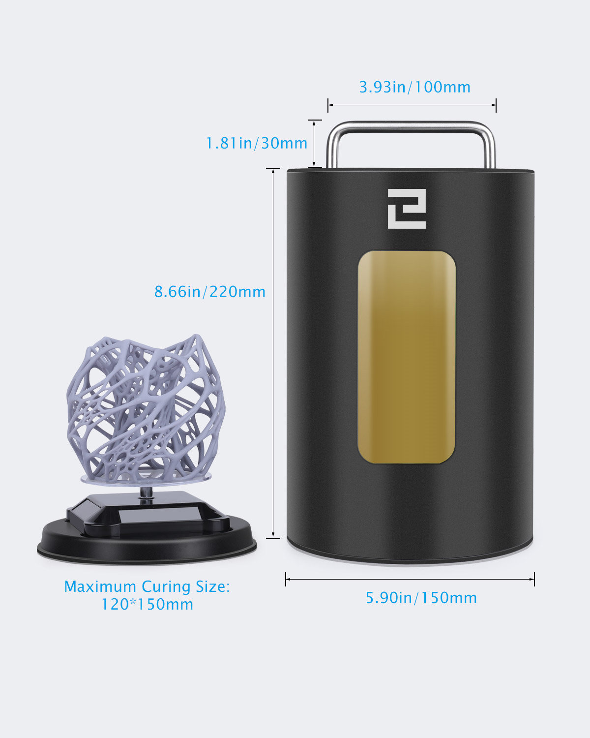 elegoo-mercury-chambre-de-polym-risation-uv-curing-chamber image 2
