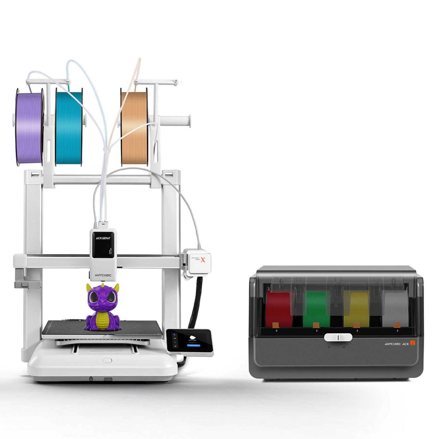 anycubic-kobra-x-combo-imprimante-3d-fdm-filament-et-1kg-pla-basic-offert image 2