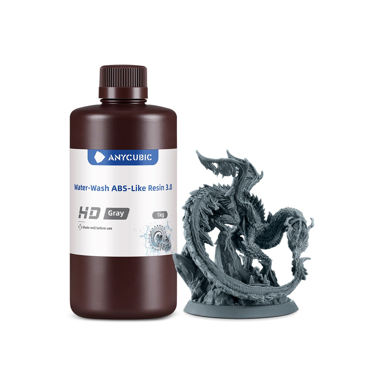 anycubic-water-wash-abs-like-resin-3-0-mix-match-noir-gris-transparent image 2