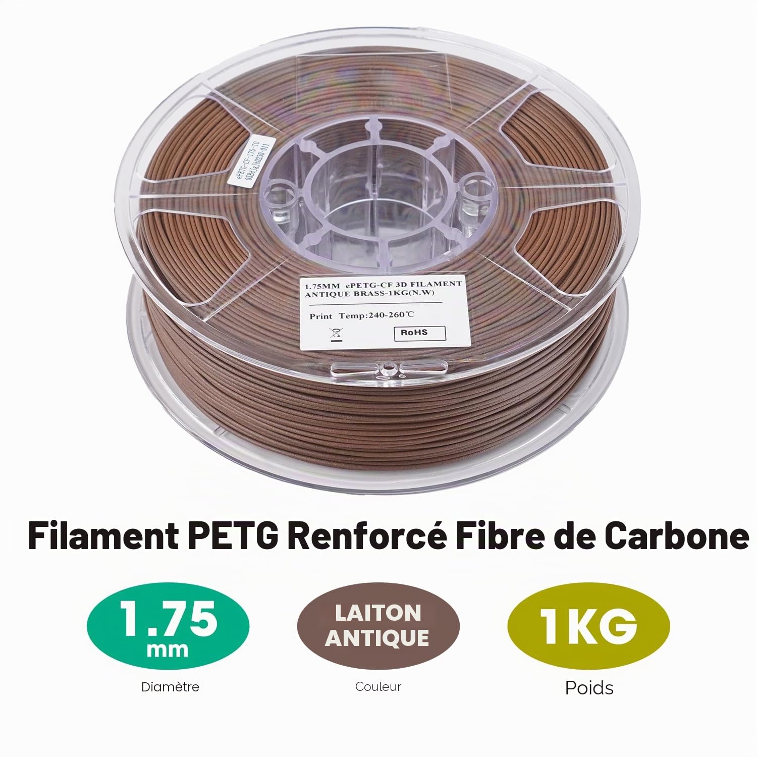 esun-epetg-cf-filament-fibre-de-carbone-1-75mm-1kg-laiton-antique image 2