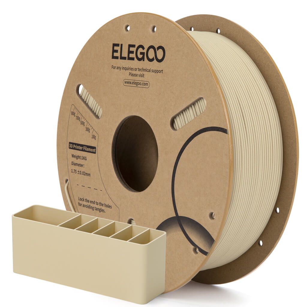 elegoo-pla-wood-filament-pla-effet-bois-finition-mate-naturelle image 6