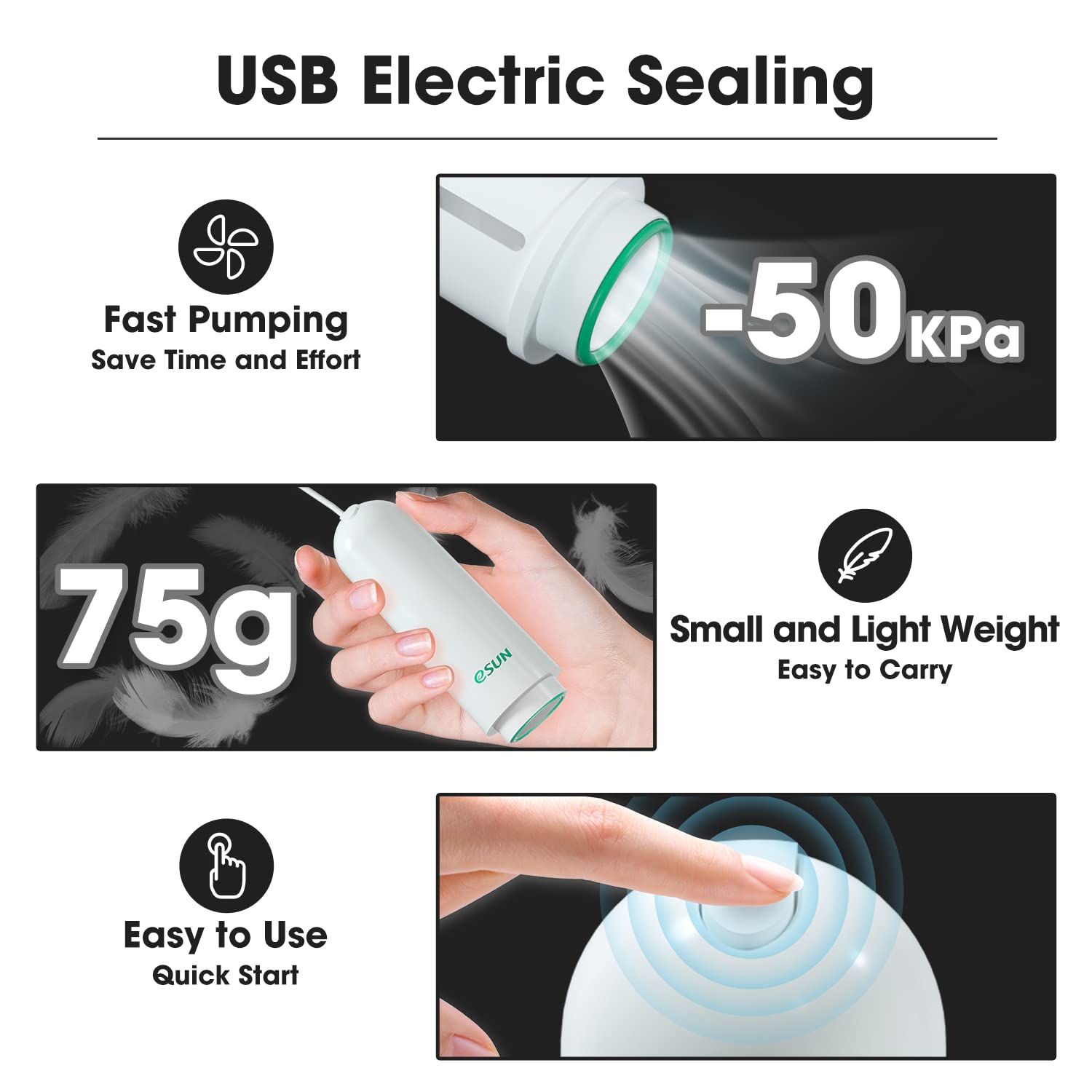 esun-kit-vide-usb-10-sacs-stockage-filament-3d-pompe-lectrique image 3