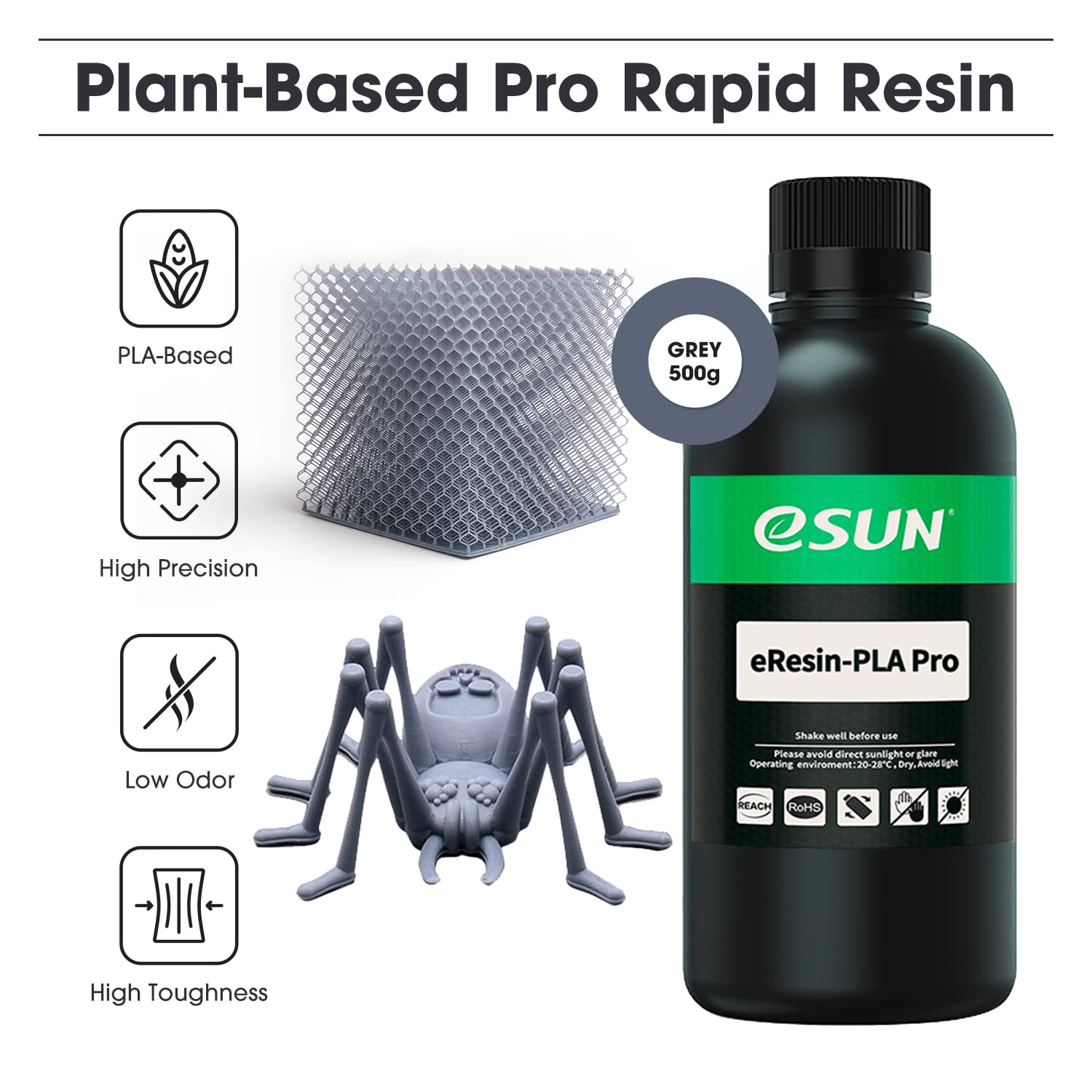 esun-eresin-pla-pro-r-sine-plant-based-pro-405nm-500g-gris image 2