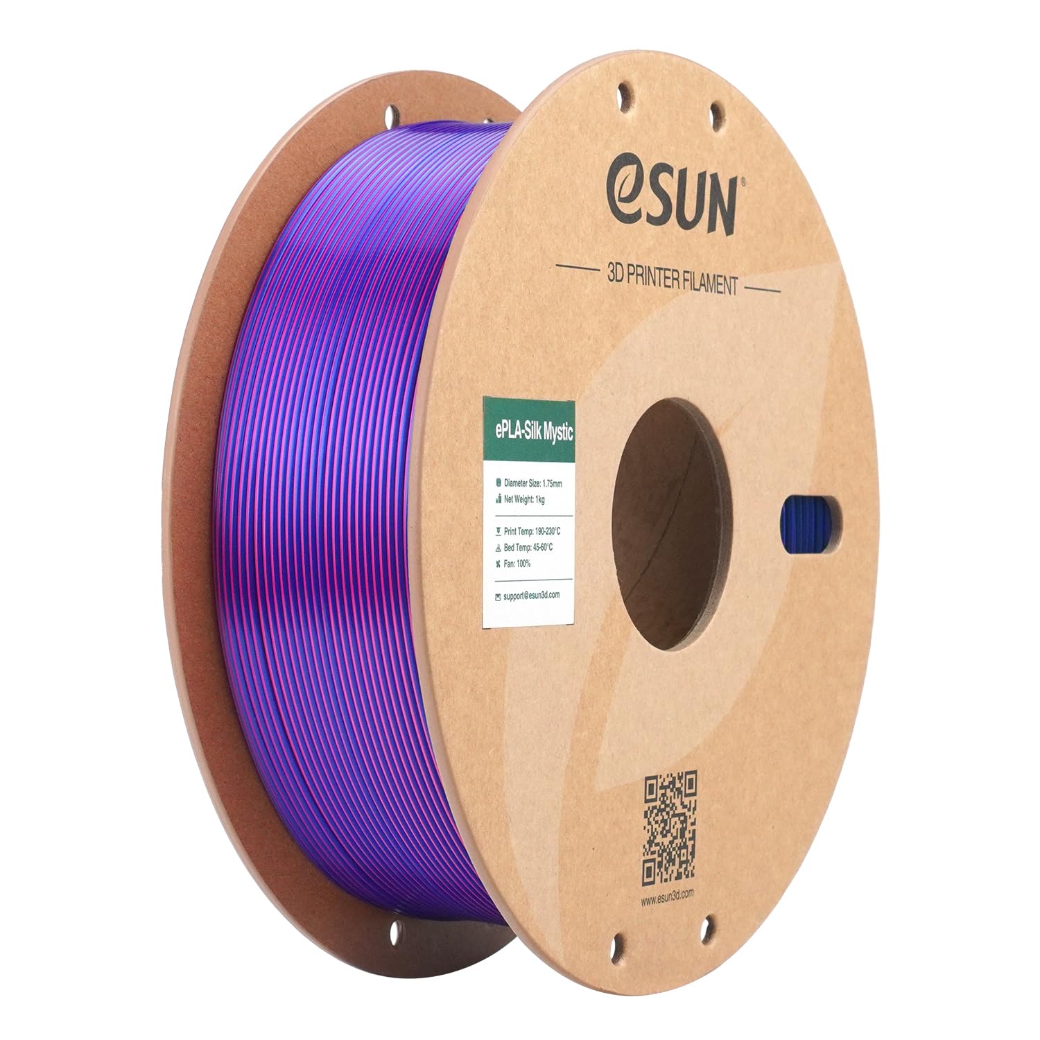 esun-pla-soie-tricolore-1-75-mm-1-kg-rouge-vert-bleu image 7