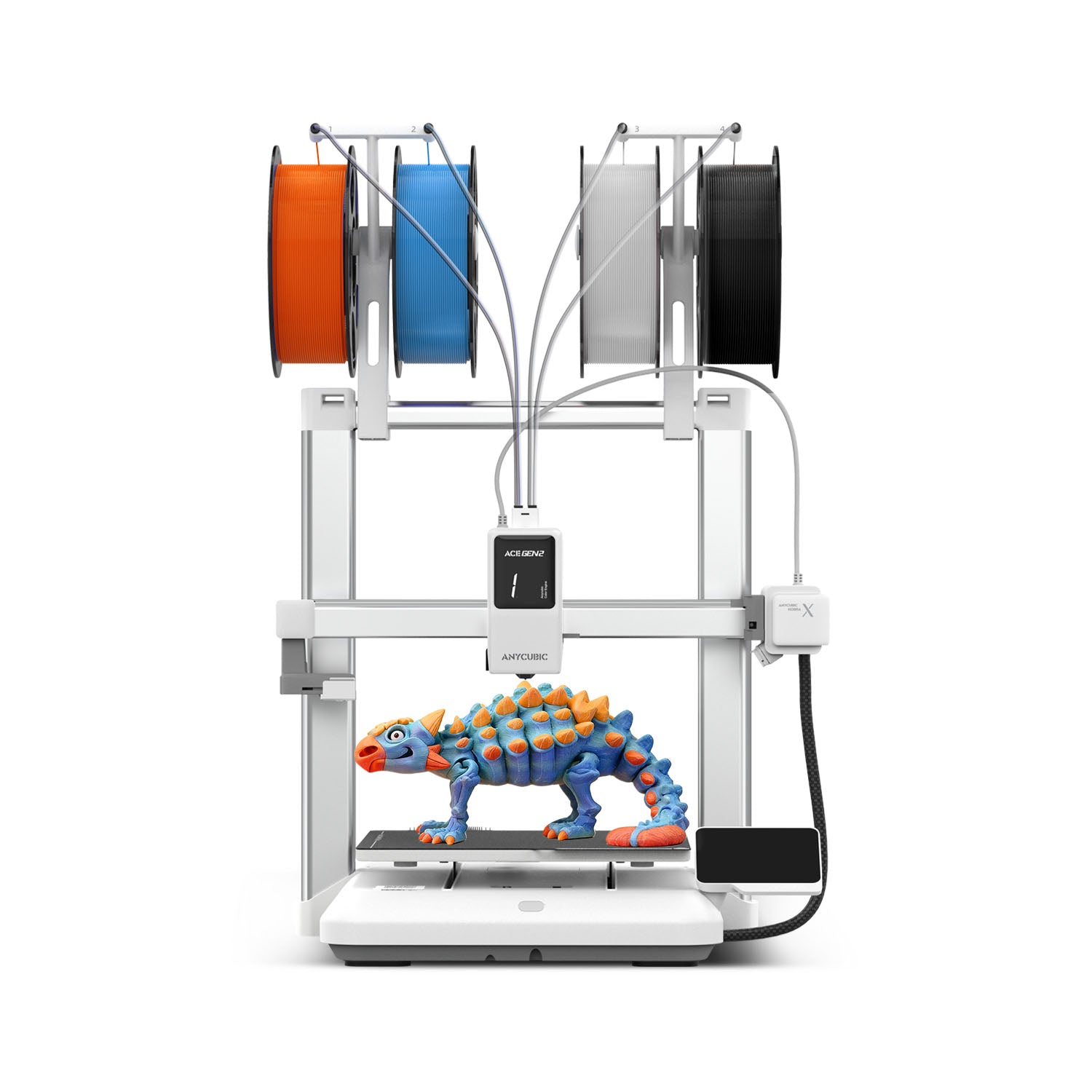 anycubic-kobra-x-imprimante-3d-fdm-4-couleurs-int-gr-e-premi-re-couche-parfaite image 1