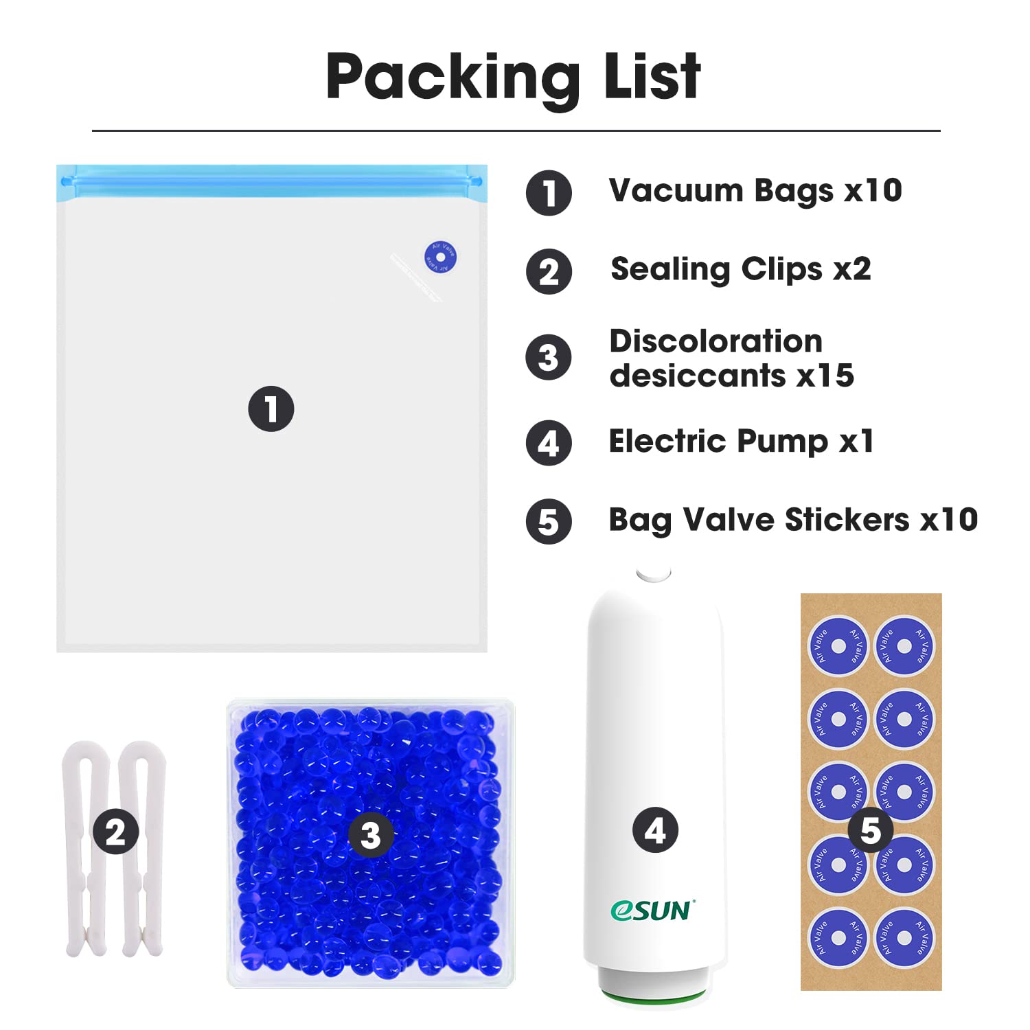 esun-kit-vide-usb-10-sacs-stockage-filament-3d-pompe-lectrique image 8