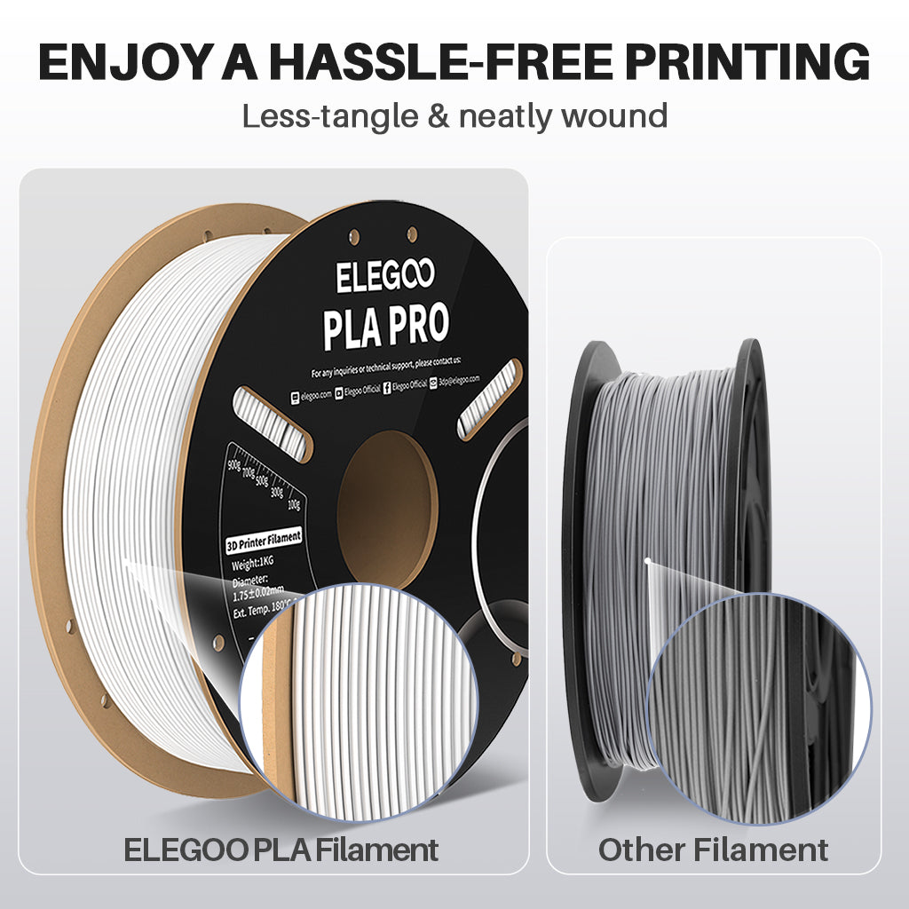 elegoo-pla-pro-filament-1-75-mm-noir-1-kg-filament-pour-imprimante-3d-fdm image 3