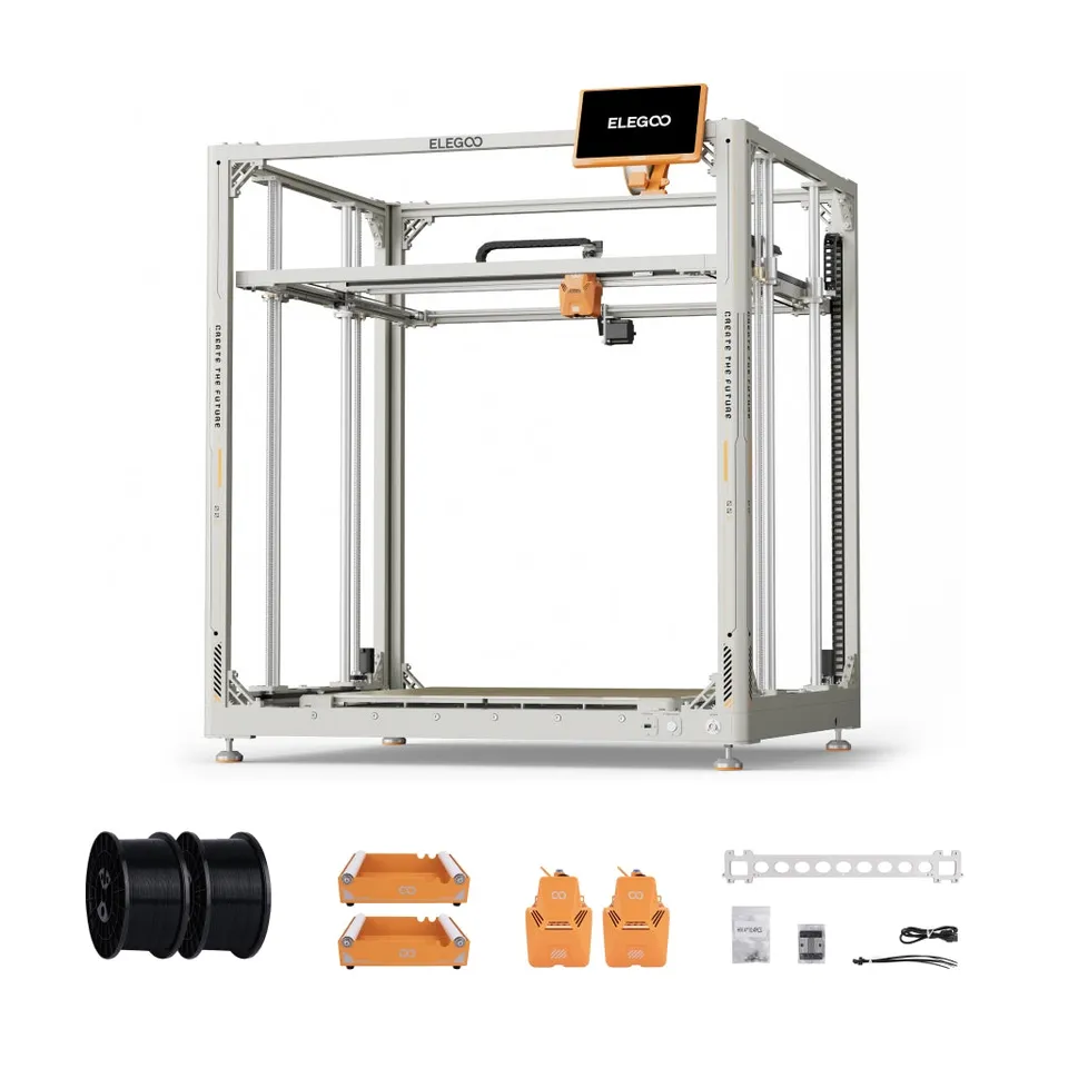elegoo-orangestorm-giga-kit-double-extrusion-mise-niveau-fdm-grand-format image 1