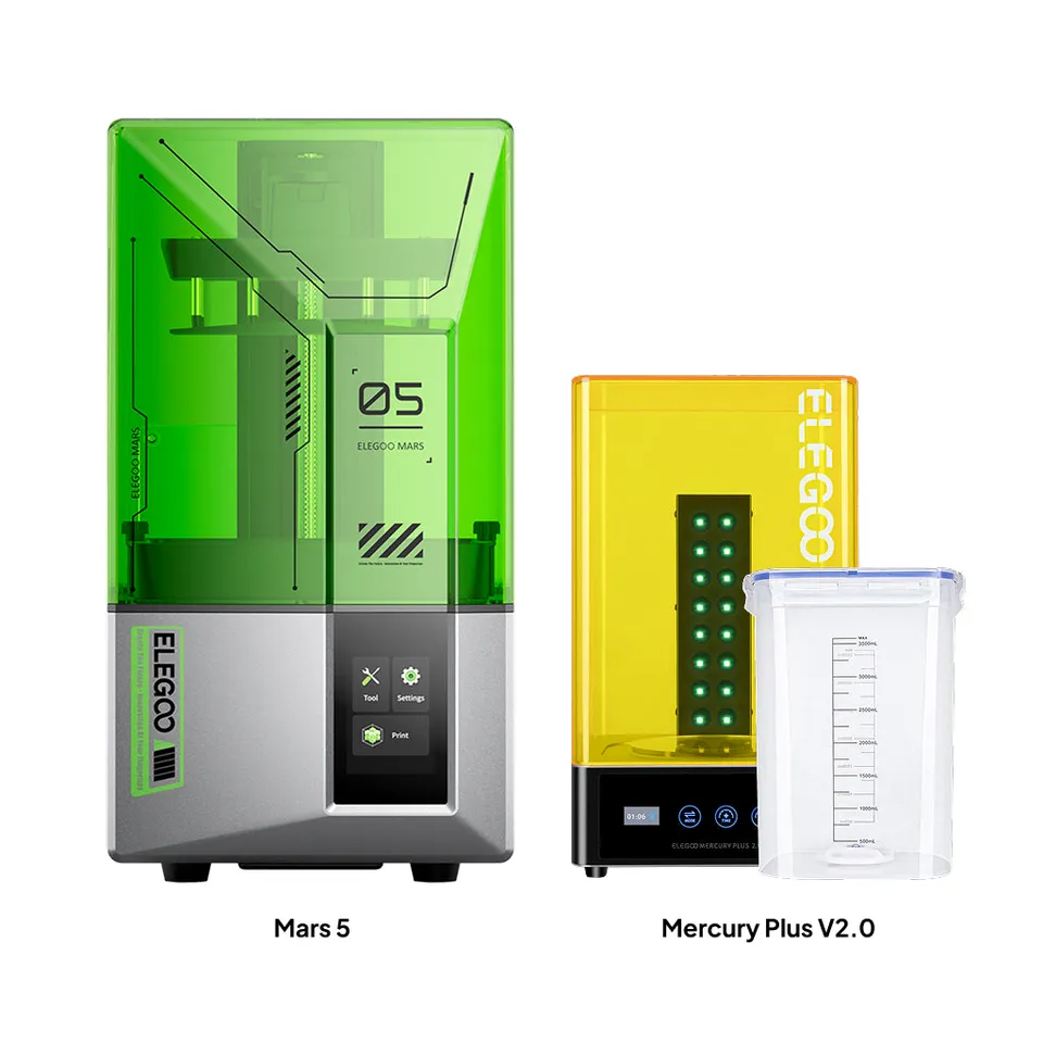 elegoo-mars-5-mercury-plus-v2-0-pack-imprimante-3d-r-sine-avec-station-lavage-et image 1