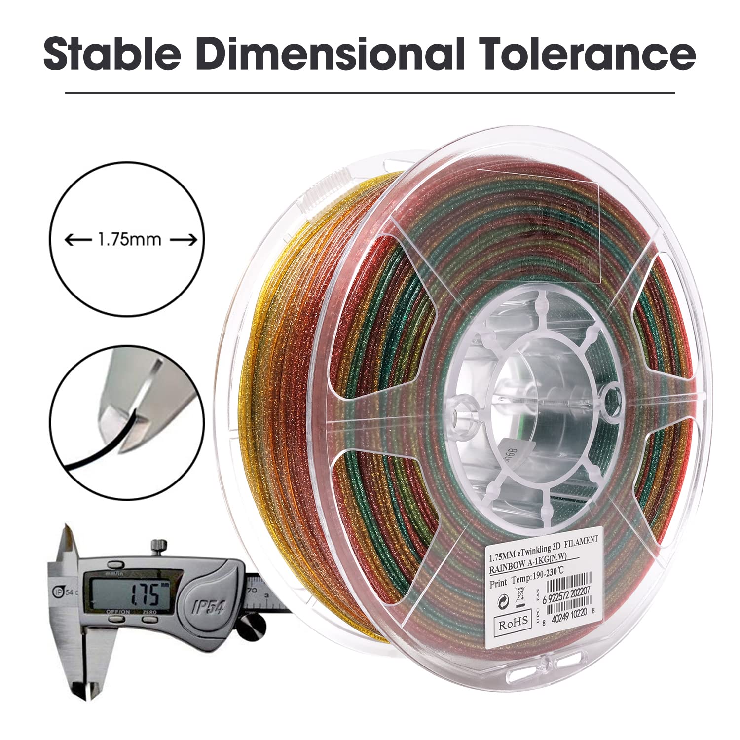 esun-pla-arc-en-ciel-scintillant-1-75mm-filament-1kg-multicolore-jaune-rouge-ver image 3