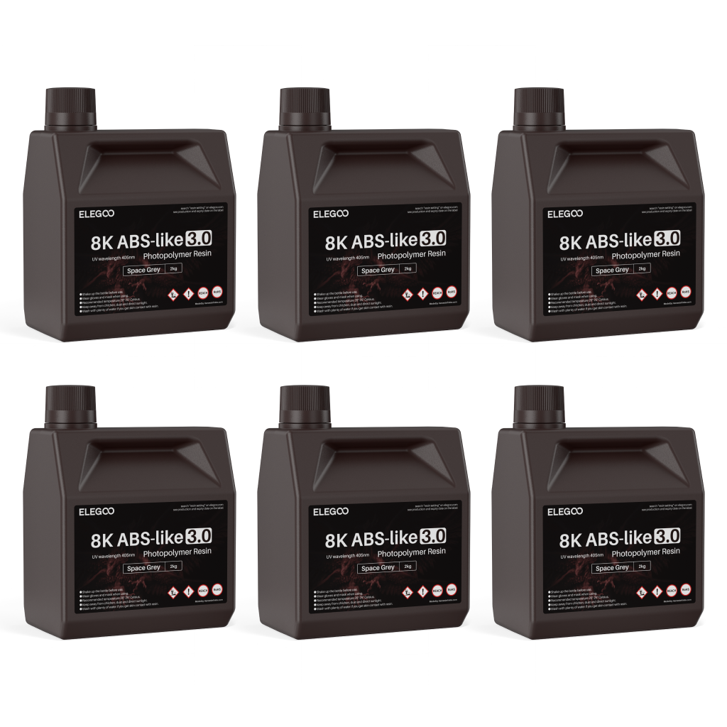 elegoo-resine-type-abs-8k-v3-0-pack-6-x-2-kg image 1