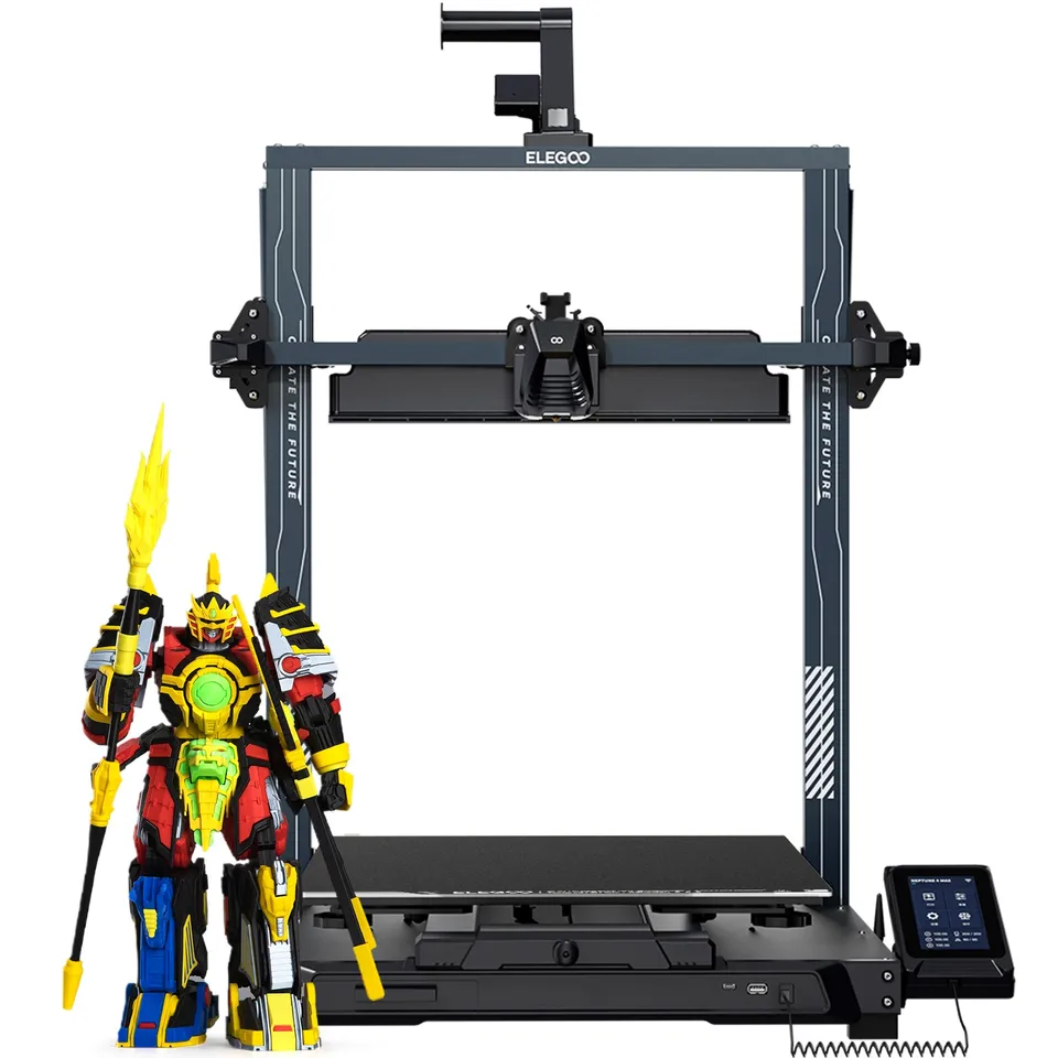 elegoo-neptune-4-max-imprimante-3d-fdm-grand-format-500-mm-s-klipper image 1