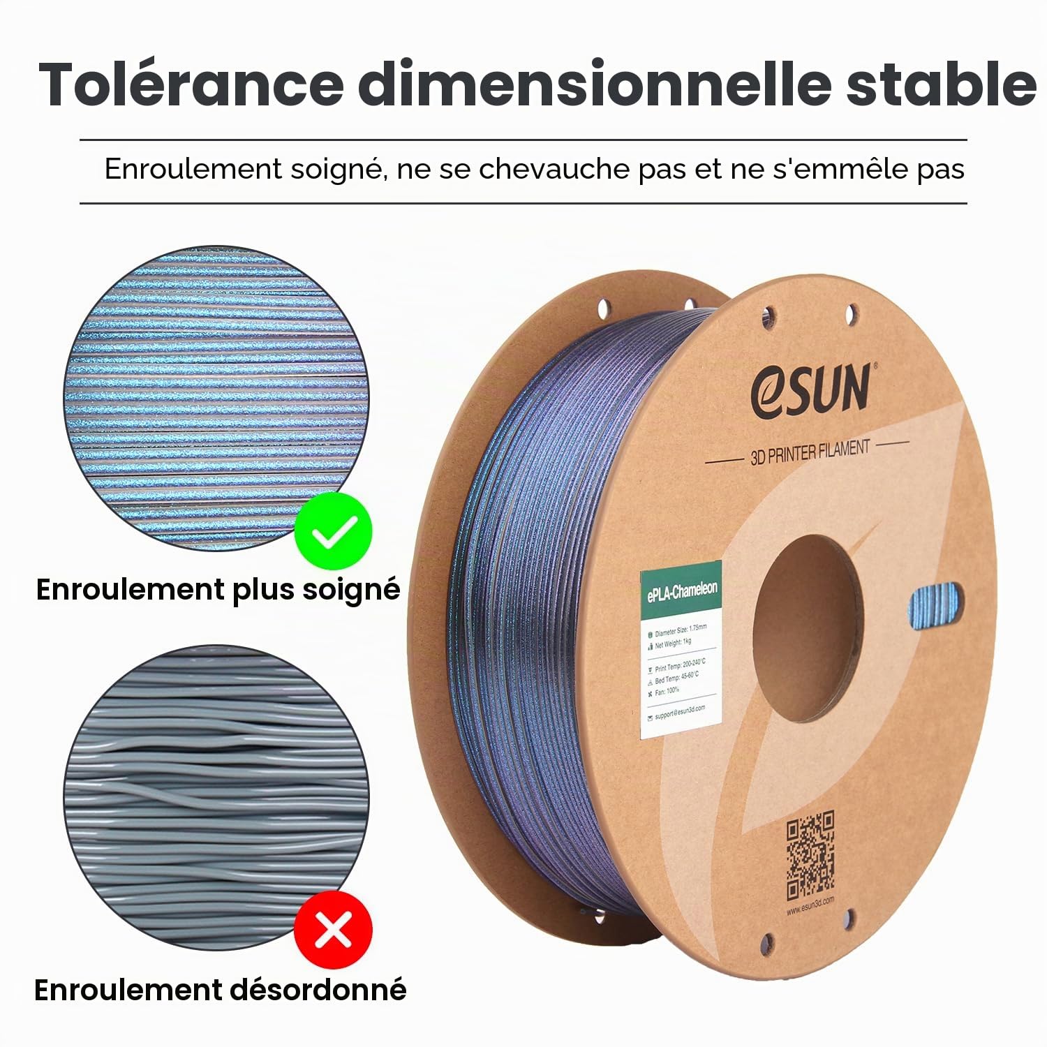 esun-epla-chameleon-filament-pla-1-75-mm-1kg-tech-noir image 2