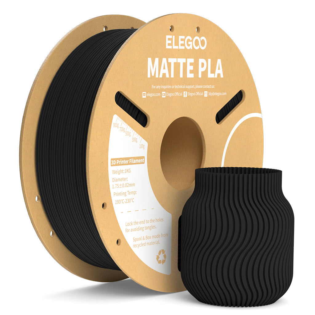 elegoo-pla-matte-1-75-mm-1-kg-filament-3d-fdm-finition-mate-macaron image 8