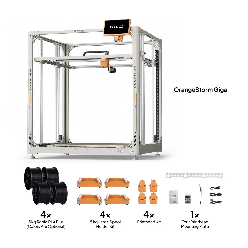 elegoo-orangestorm-giga-kit-d-extension-quadruple-extrusion-imprimante-3d-fdm-gr image 2