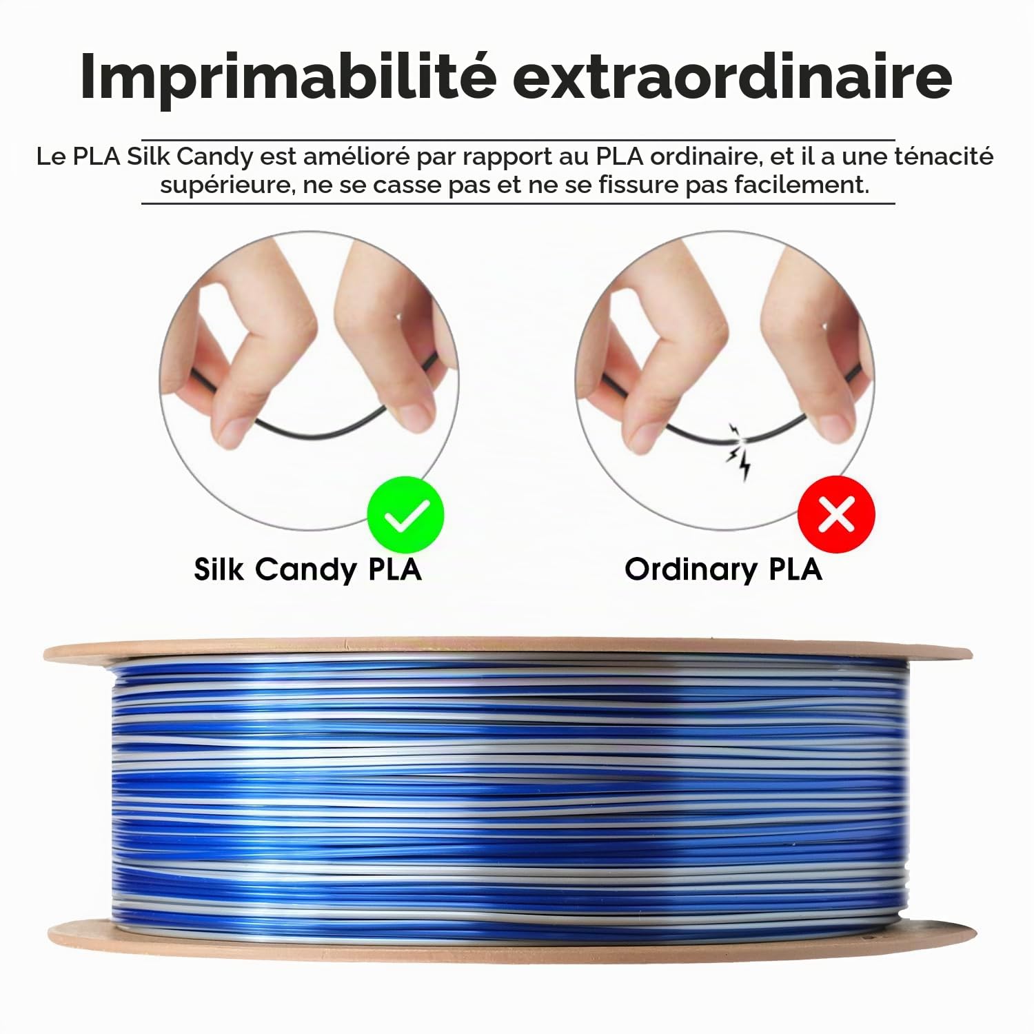esun-pla-silk-candy-filament-1-75-mm-1kg-argent-bleu image 2