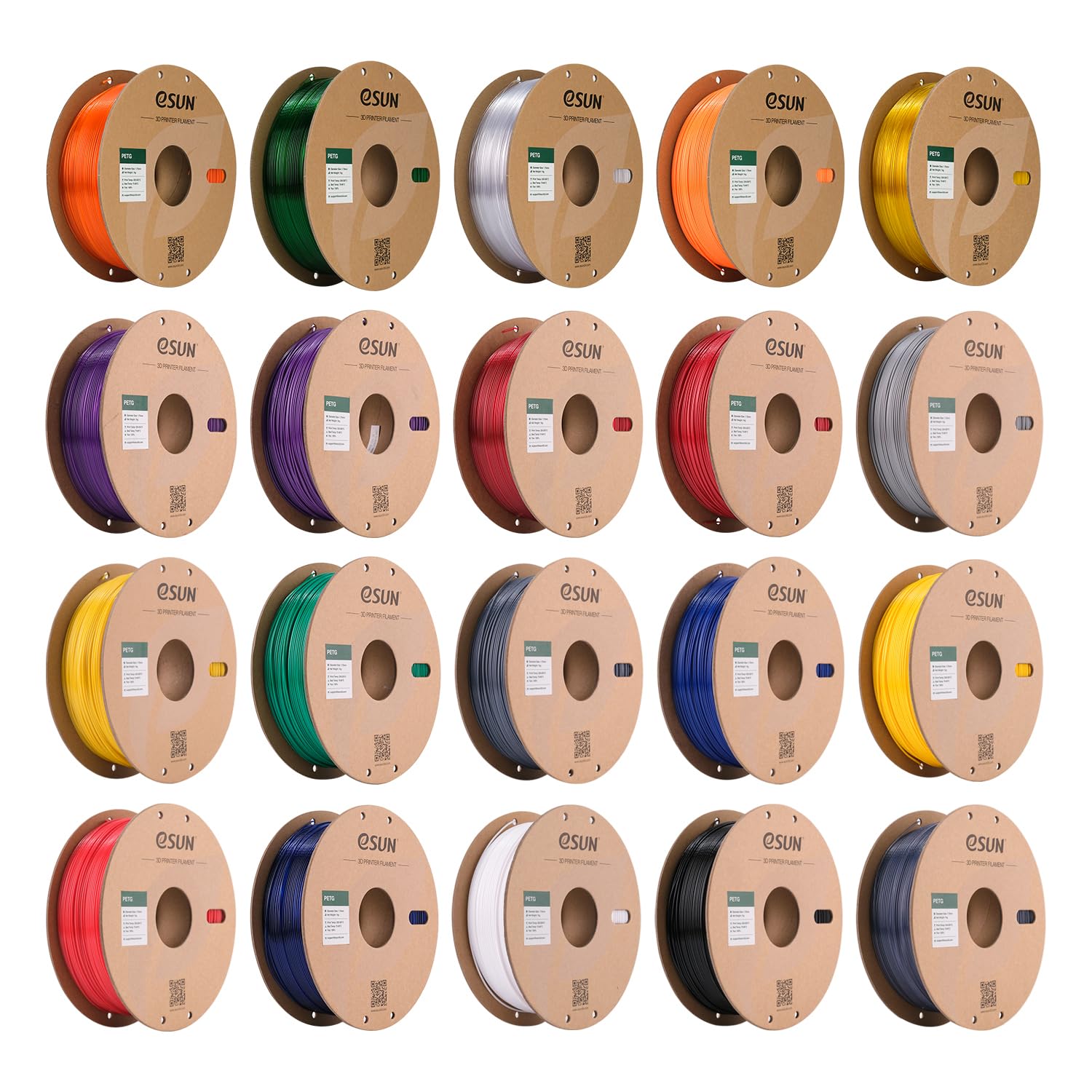 esun-petg-1-75mm-1kg-filament-gris-solide-pour-imprimante-3d image 8