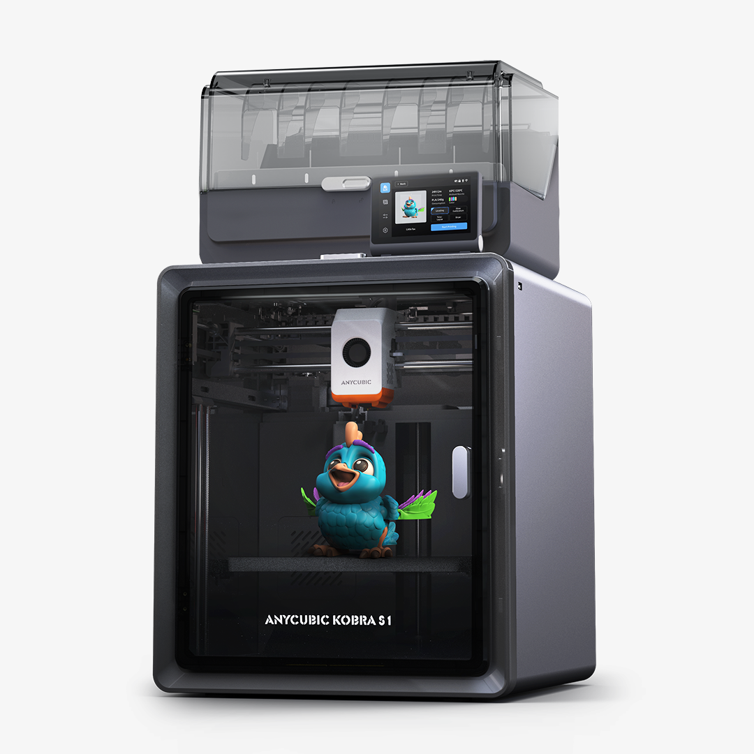 anycubic-kobra-s1-combo-imprimante-3d-fdm-multicolore-4-couleurs-600-mm-s image 1