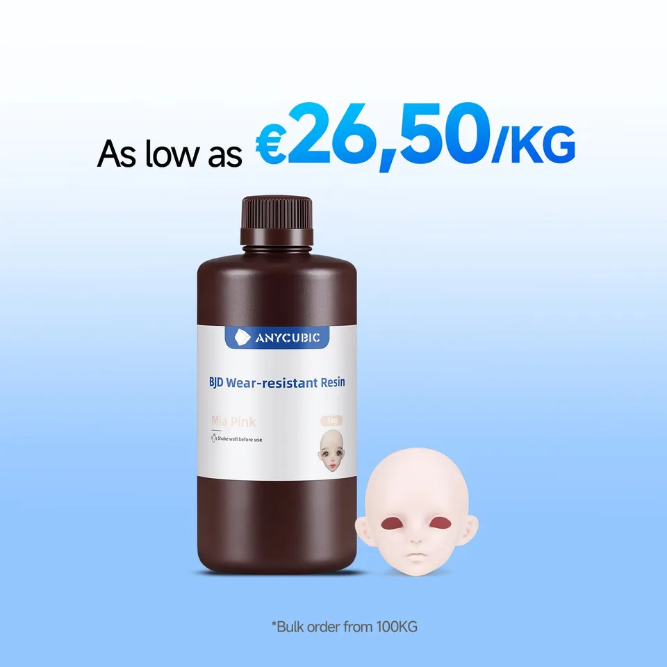 anycubic-bjd-wear-resistant-resin-10-100kg-r-sine-uv-r-sistante-l-usure-en-lot-d image 1