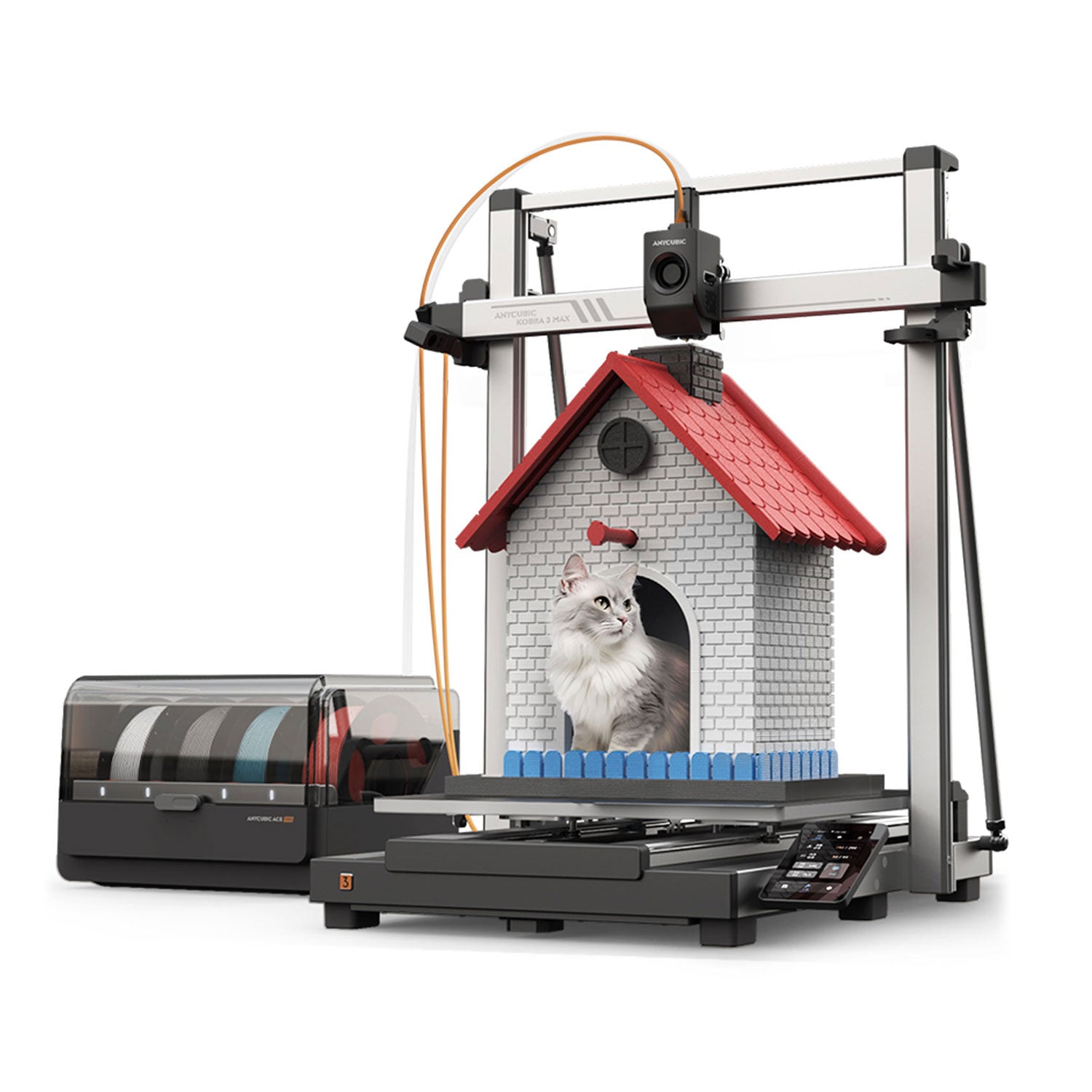 anycubic-kobra-3-max-combo-imprimante-3d-fdm-grand-format-multicolore image 1