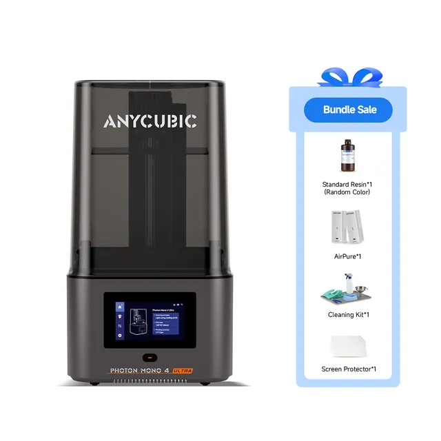 anycubic-photon-mono-4-ultra-enhanced-starter-bundle-pack-imprimante-r-sine-acce image 1