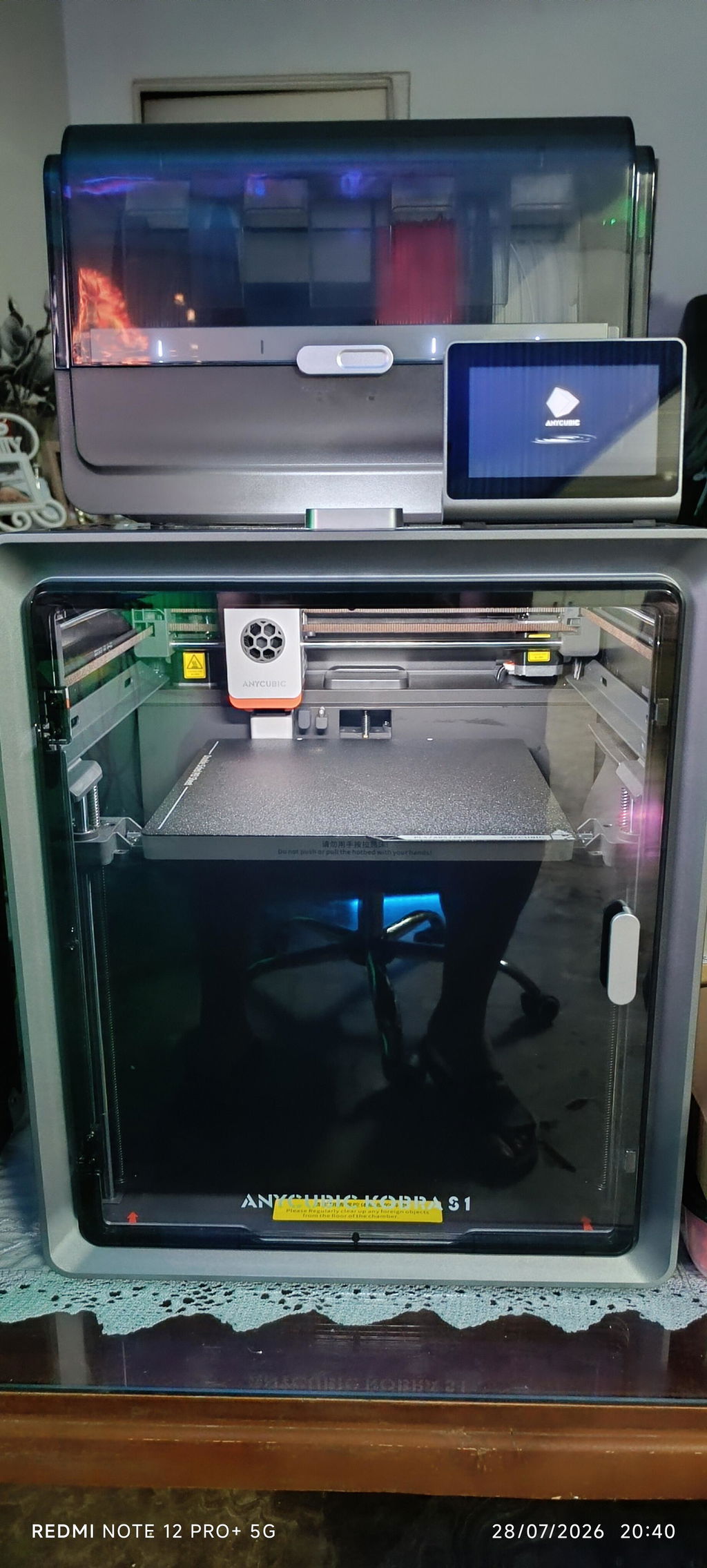 Bonne machine, gourmande en filament