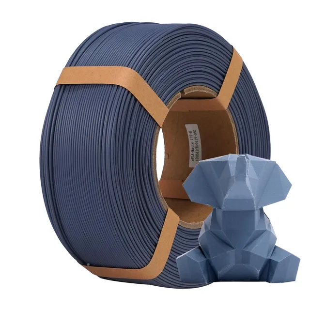 esun-pla-matte-refill-filament-1-75mm-1kg-gris-fonc-recharge-sans-bobine image 1