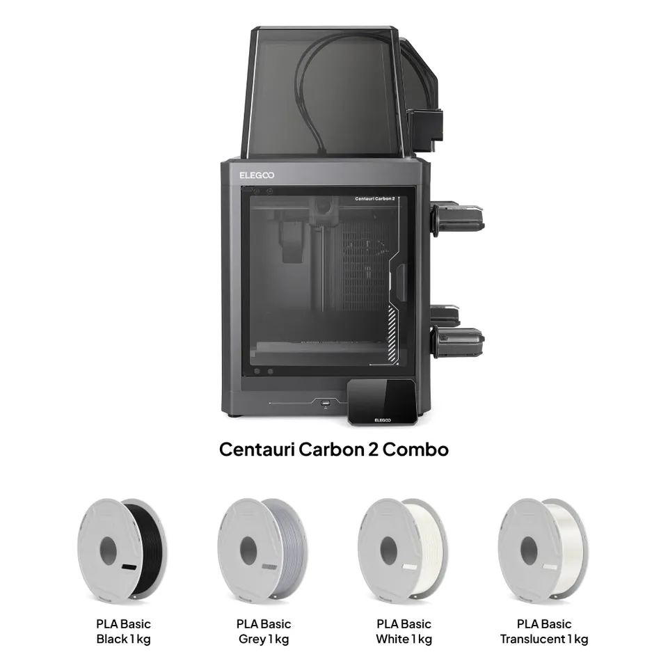 elegoo-centauri-carbon-2-combo-4-kg-pla-basic-avec-bobine-rechargeable-imprimant image 1