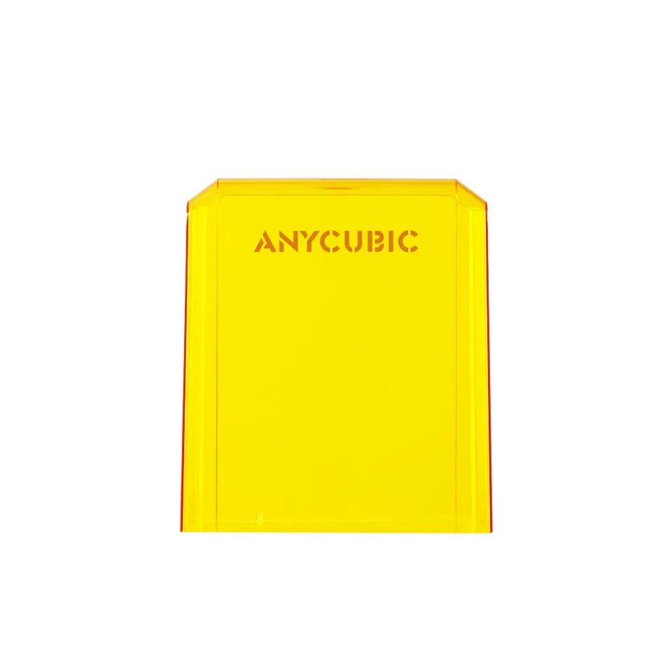 anycubic-capot-transparent-jaune-pour-photon-mono-m5-m5s-m5s-pro image 1