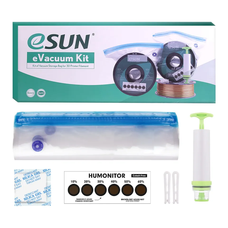 esun-kit-de-stockage-sous-vide-10-sacs-pompe-et-d-shydratants-filament-3d image 1