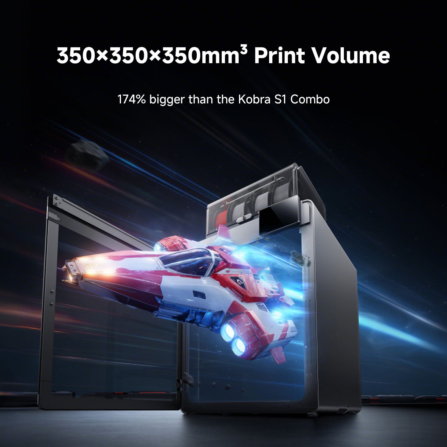 anycubic-kobra-s1-max-combo-imprimante-3d-fdm-avec-filament-inclus image 2