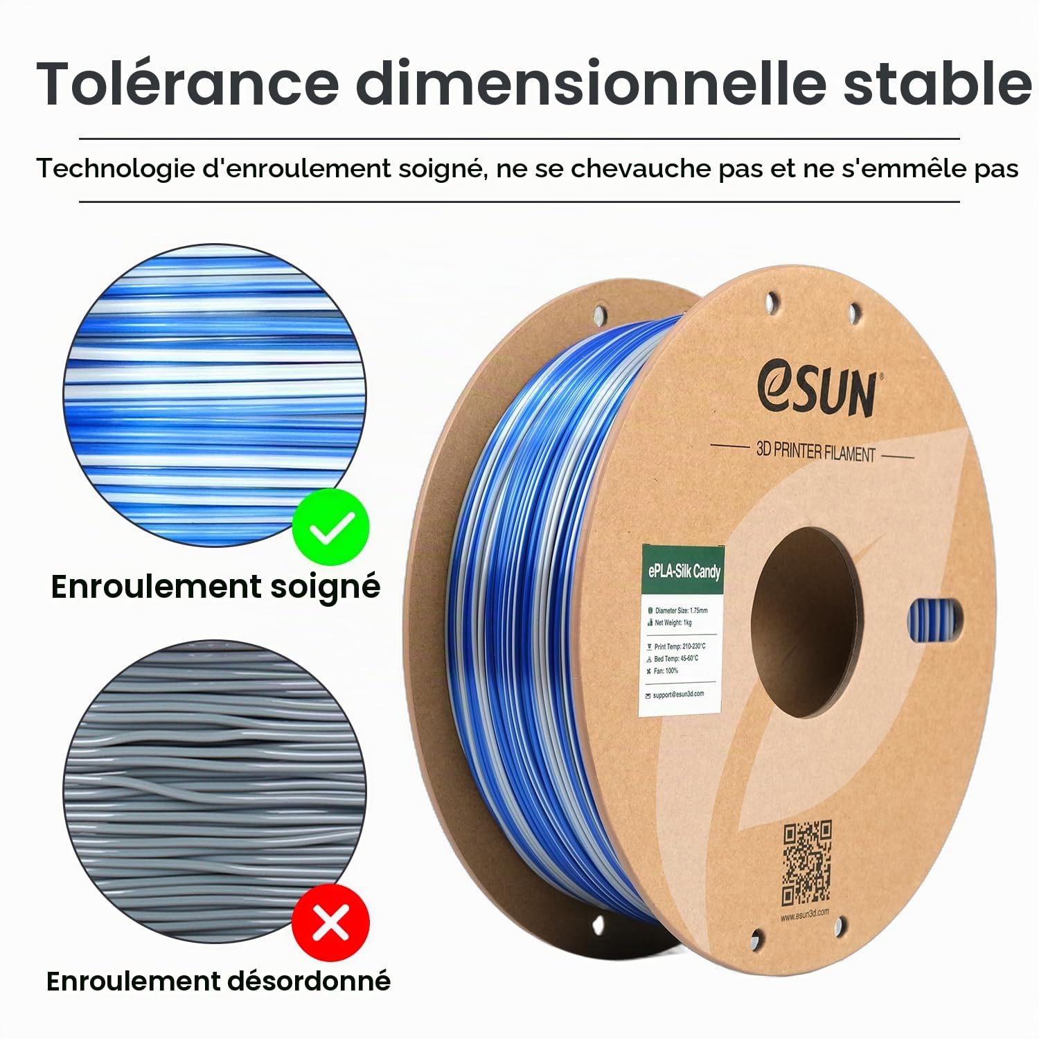 esun-pla-silk-candy-filament-1-75-mm-1kg-argent-bleu image 3