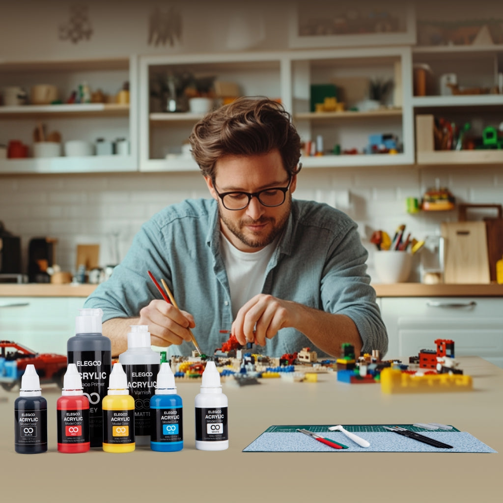 elegoo-kit-de-peinture-3d-tout-en-un-5-couleurs-et-outils-premium image 6