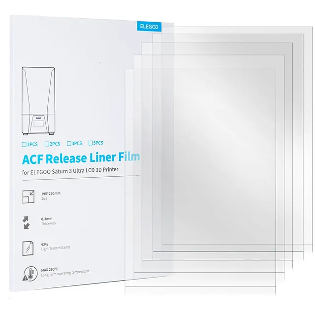 elegoo-film-acf-pour-saturn-3-ultra-lot-de-5-feuilles-290x195-mm image 1