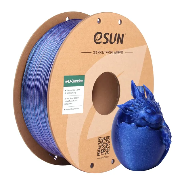 esun-epla-chameleon-1-75mm-1kg-bleu-galaxie image 1